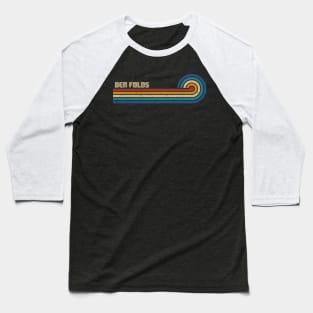 Ben Folds  - Retro Sunset Baseball T-Shirt